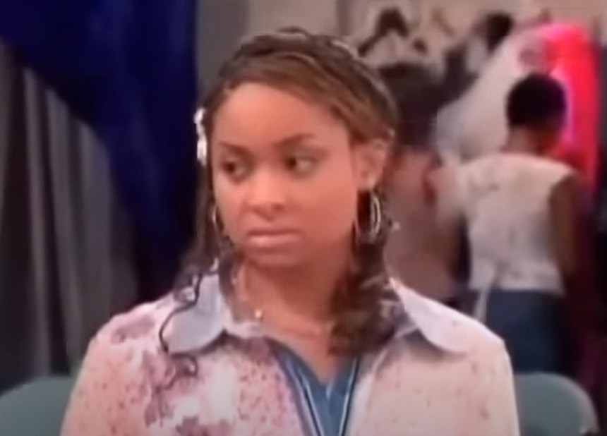 Screenshot from the television series That's So Raven (2003-2007)