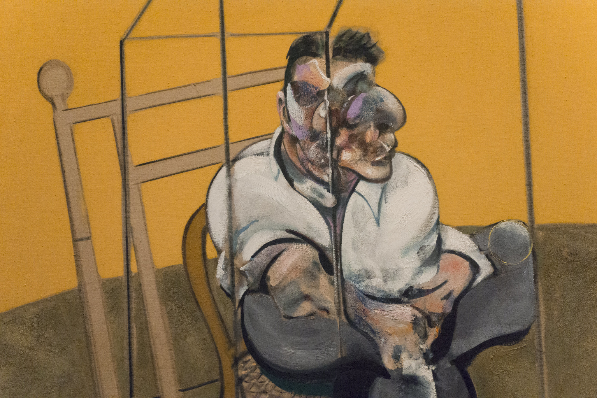 Three Studies of Lucian Freud