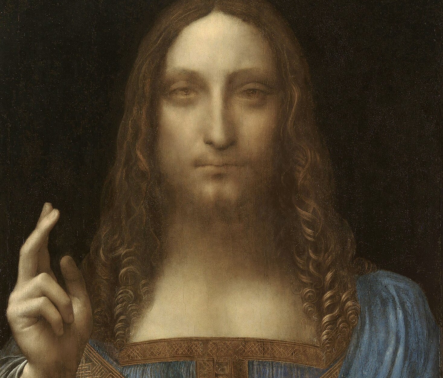 Leonardo da Vinci, Salvator Mundi, c.1500, oil on walnut