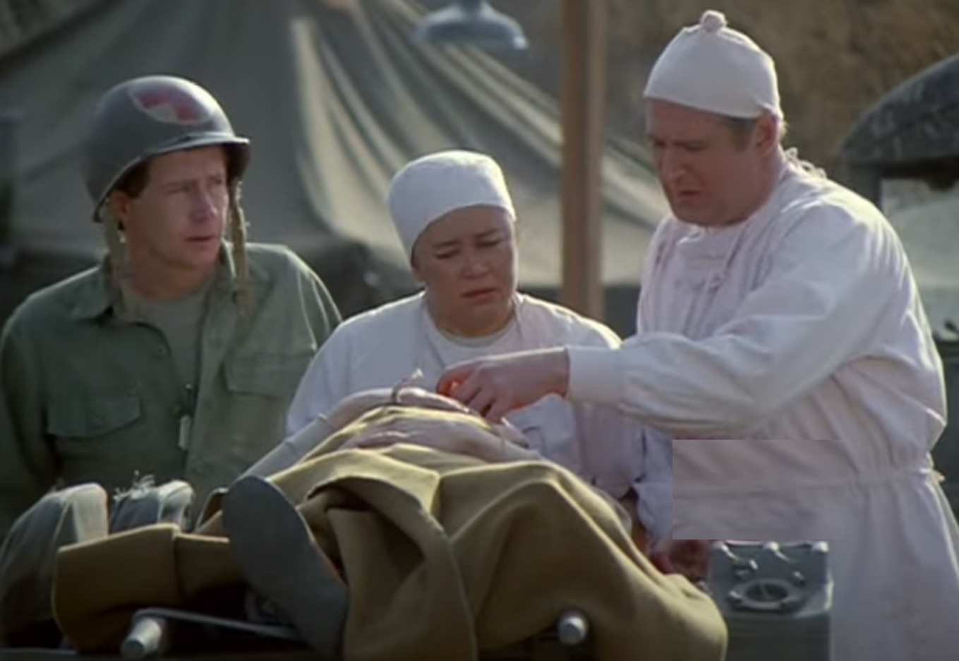 Screenshot from tv series MASH (1983)