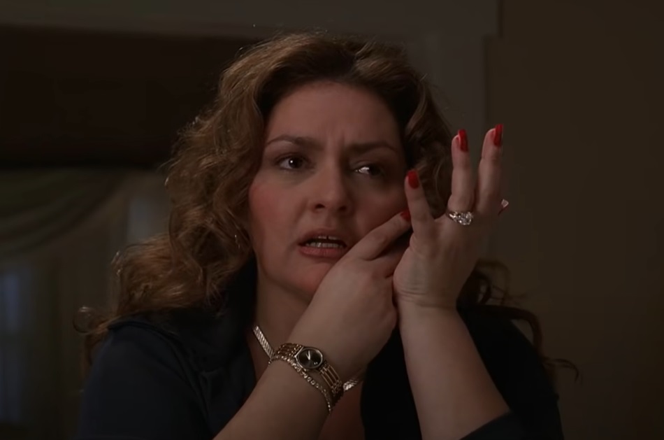 Screenshot from the television series The Sopranos (1999-2007)