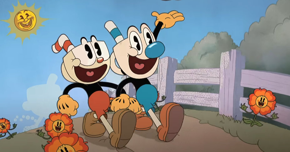 A snapshot of the TV Show The Cuphead Show!