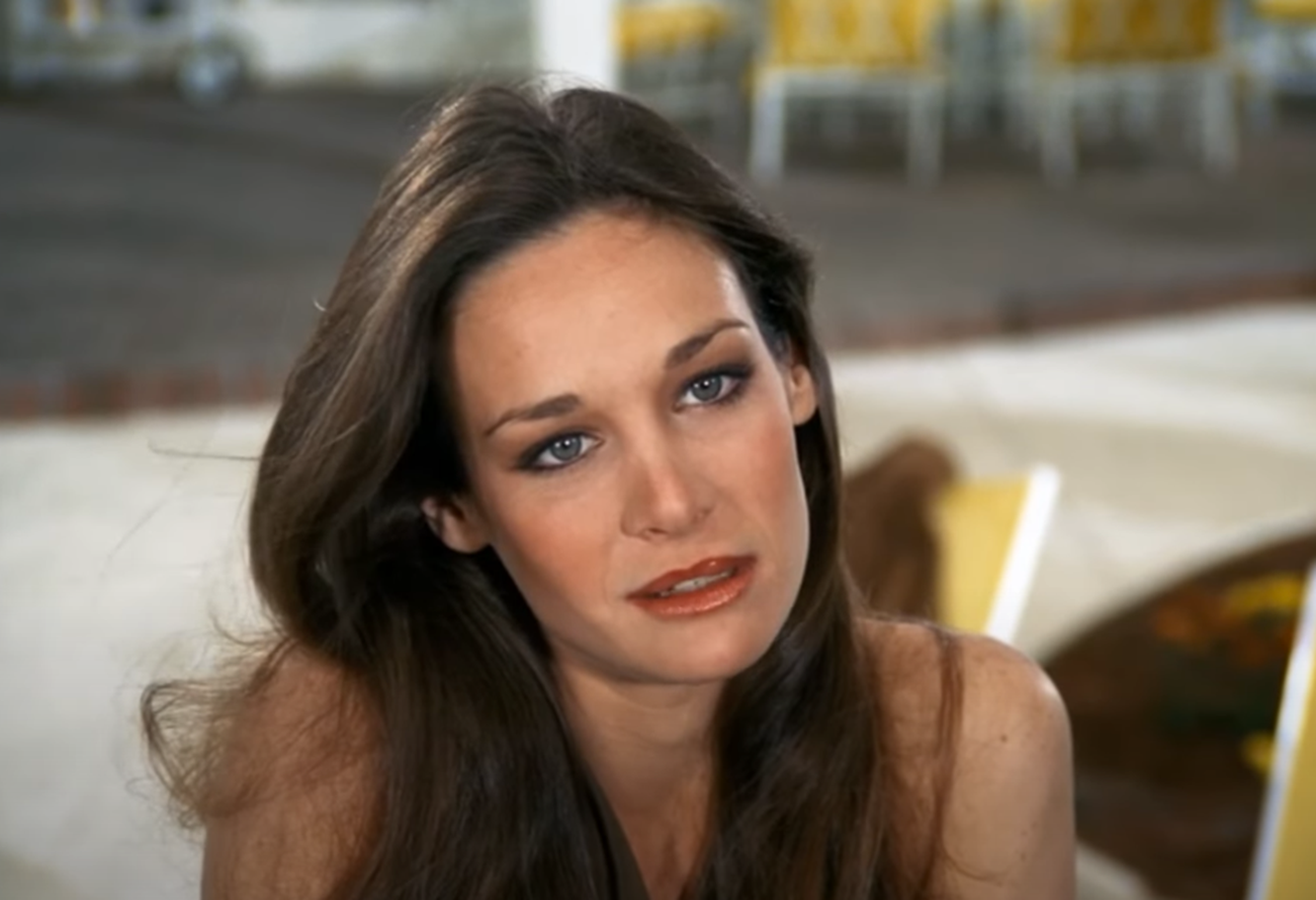 Screenshot of Mary Crosby from Dallas- Who Done It (1980)