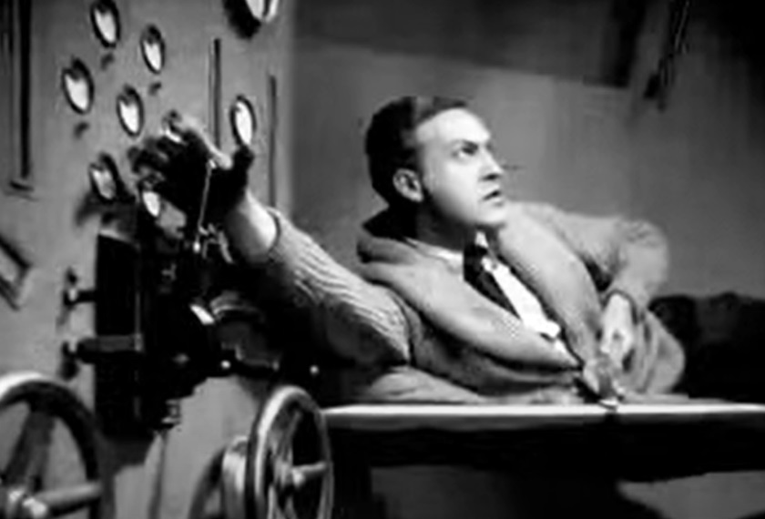 Screenshot from the movie Woman in the Moon (1929)