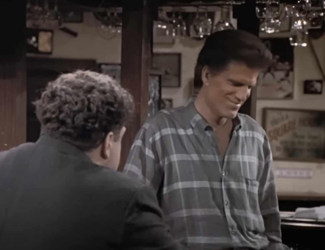 Screenshot of Ted Danson from Cheers- One For The Road (1993)