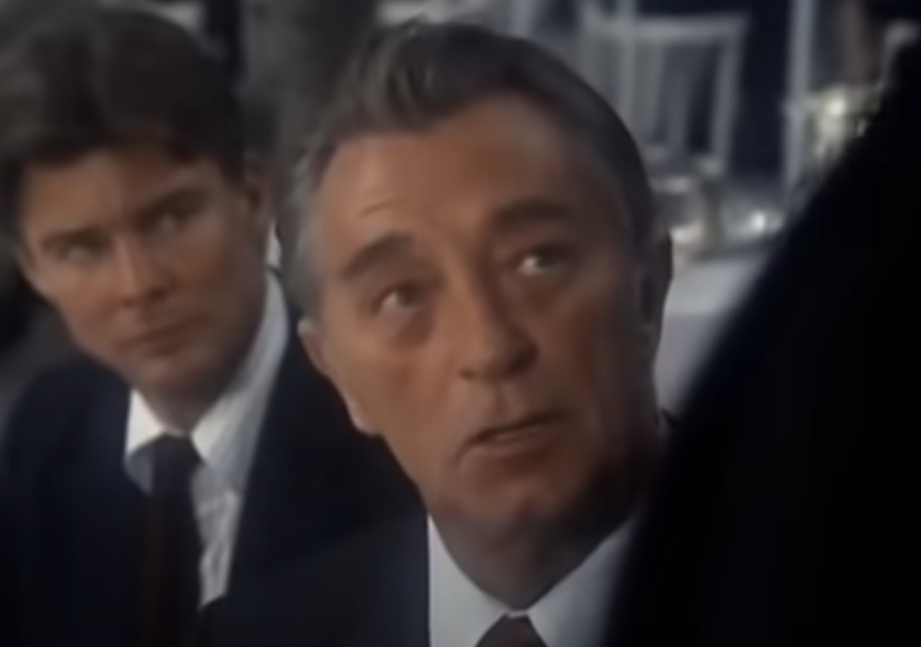 Screenshot of Robert Mitchum from The Winds Of War (1983)