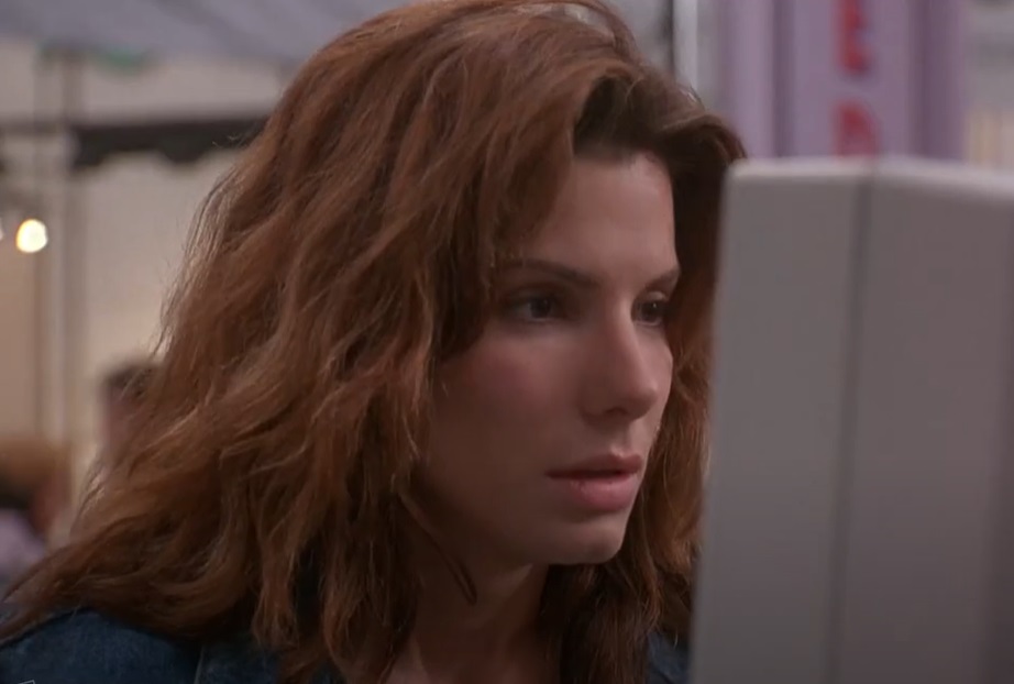 Screenshot from the movie The Net (1995)