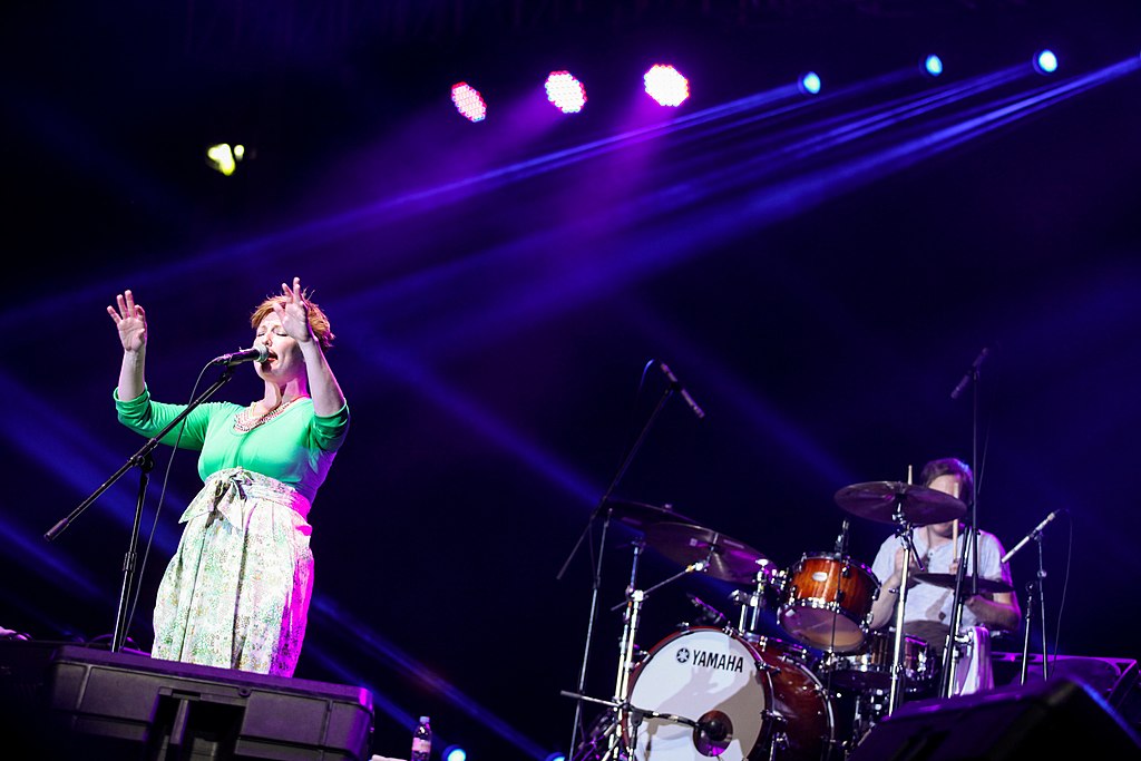 Sixpence None the Richer perform at Java Rockin'Land 2013