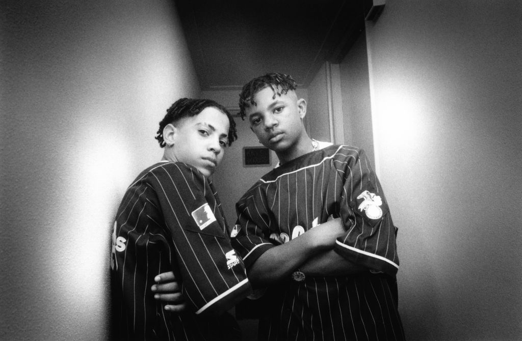 Photo of American hip hop group Kris Kross