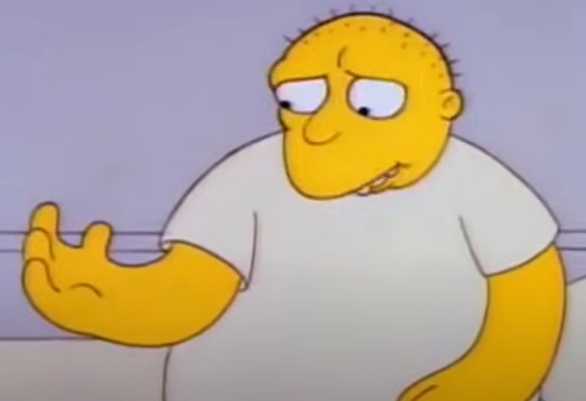 Screenshot from the animated television series The Simpsons (1989-)