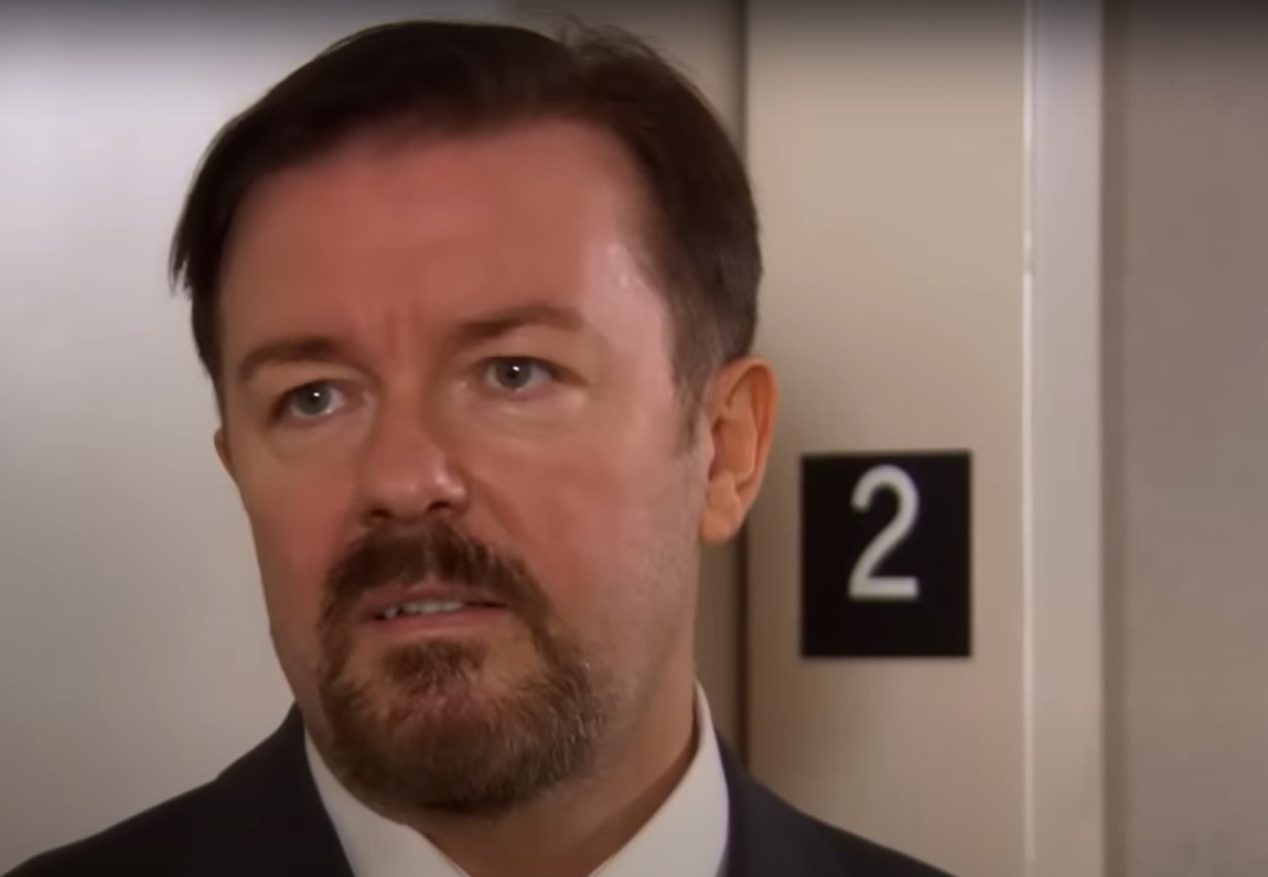 Screenshot from the television sitcom The Office (2005-2013)