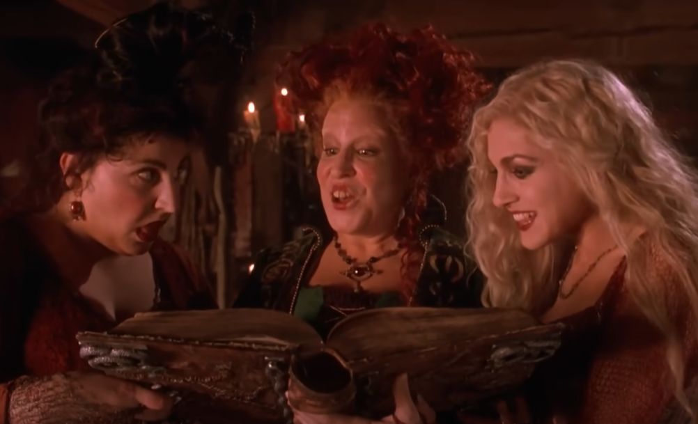 A screenshot of the movie Hocus Pocus