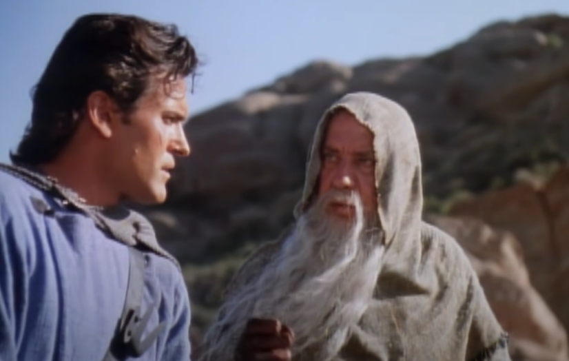 A screenshot of the movie Army Of Darkness