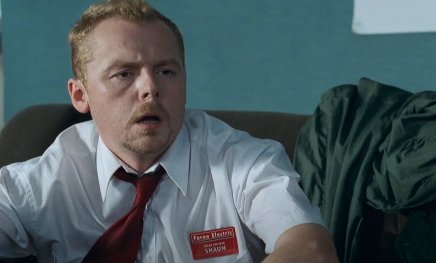 A screenshot of the movie Shaun Of The Dead