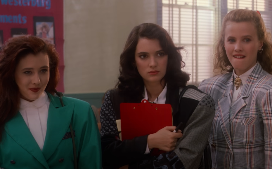 A screenshot of the movie Heathers