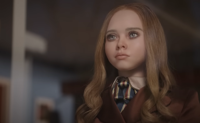 A screenshot of the movie M3GAN