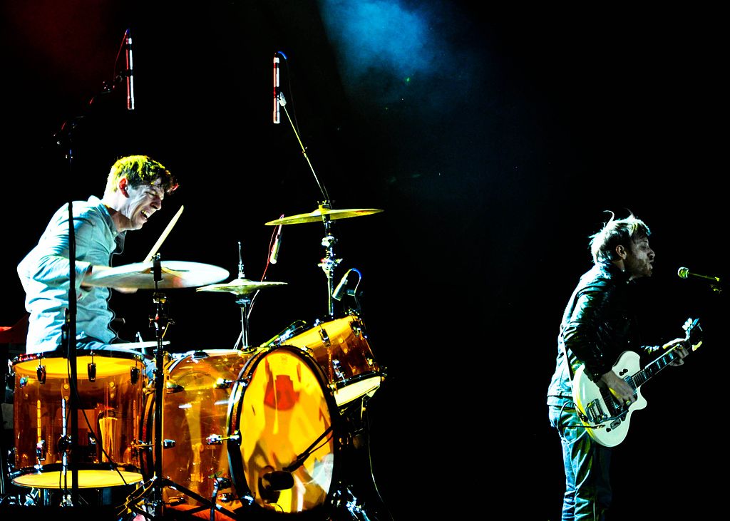 American rock duo The Black Keys performing in Jacksonville