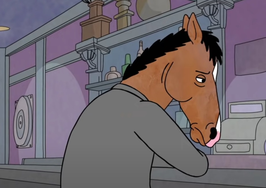 Screenshot from the television series BoJack Horseman (2014-2020)