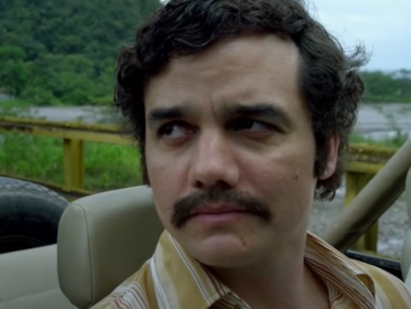 Screenshot from the television series Narcos (2015-2017)