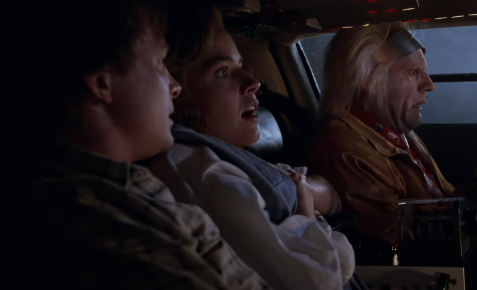 A screenshot of the movie Back to the Future Part II
