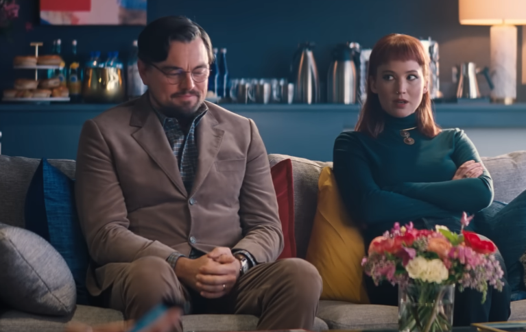 A screenshot of the movie Don't Look Up