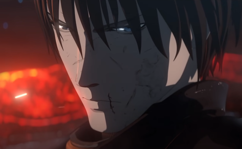 A screenshot of the movie Blame!