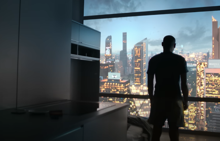 A screenshot of the movie The Kitchen