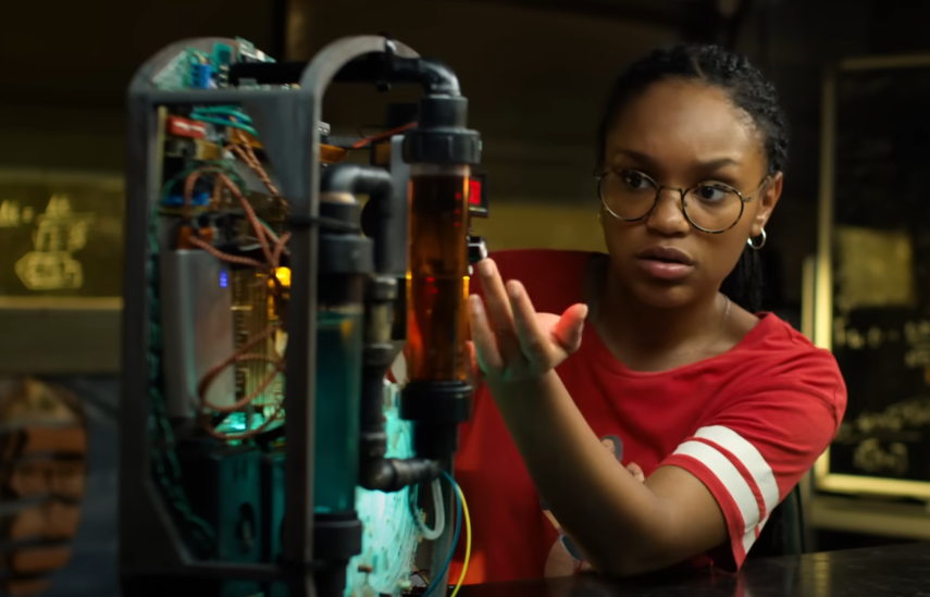 A screenshot of the movie See You Yesterday