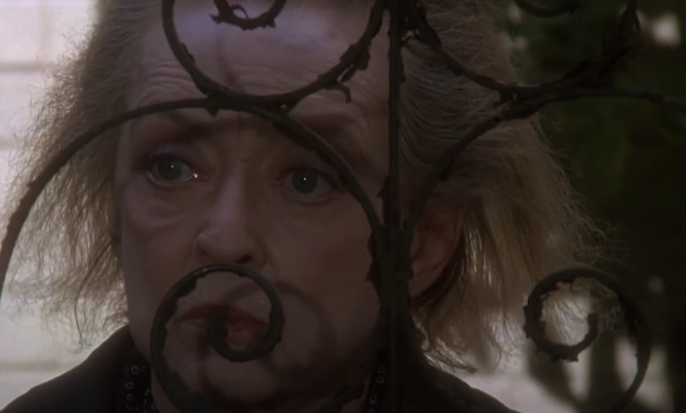 A screenshot of the movie The Watcher In The Woods