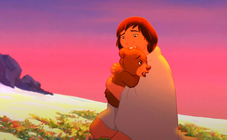 A screenshot of the movie Brother Bear
