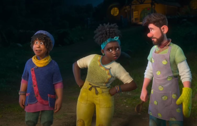 A screenshot of the movie Strange World