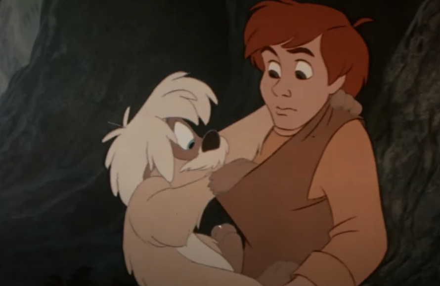 A screenshot of the movie The Black Cauldron