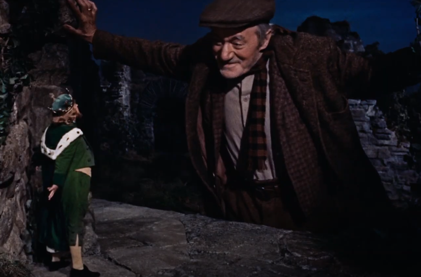 A screenshot of the movie Darby O’Gill And The Little People