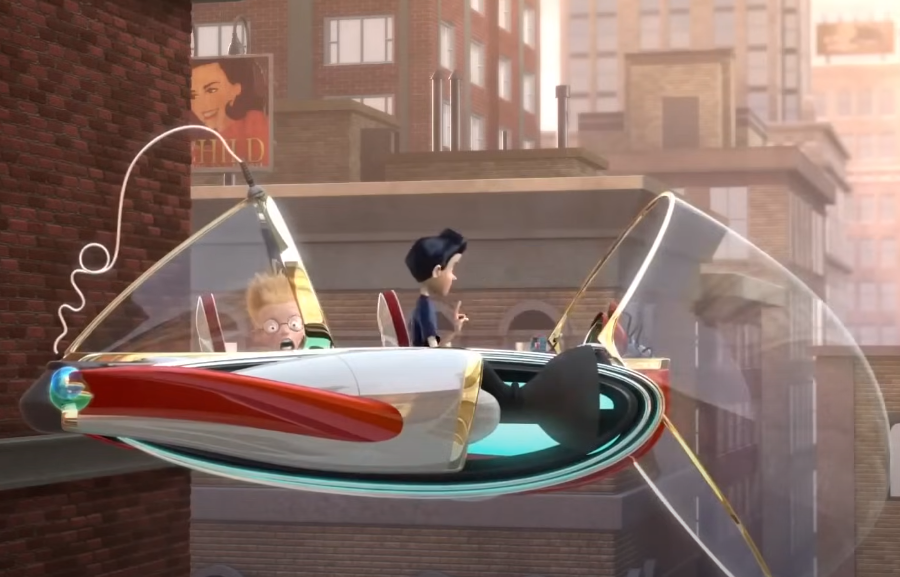 A screenshot of the movie Meet The Robinsons