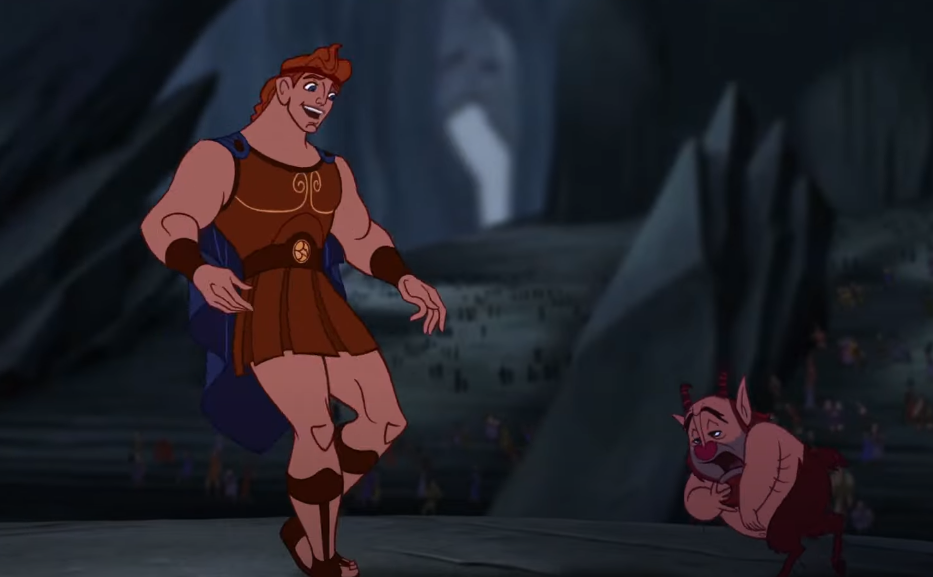 A screenshot of the movie Hercules