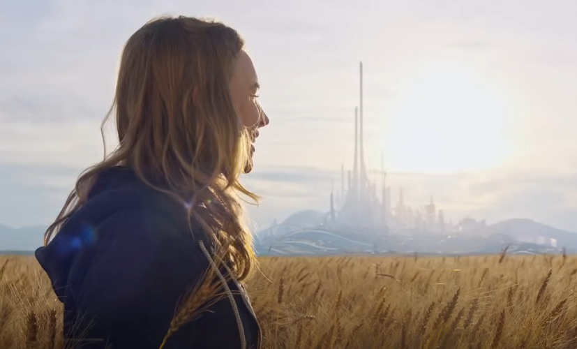A screenshot of the movie Tomorrowland