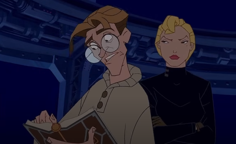 A screenshot of the movie Atlantis: The Lost Empire