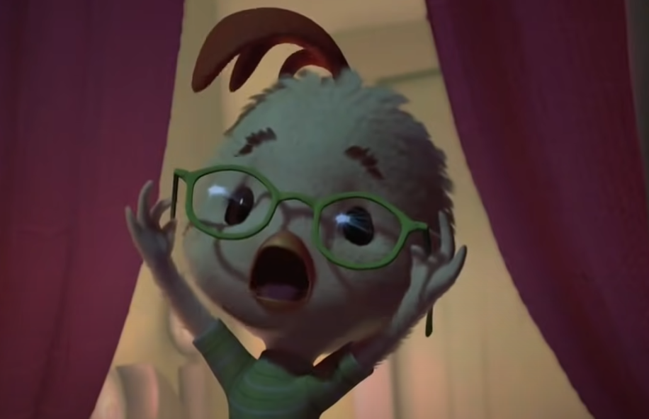 A screenshot of the movie Chicken Little