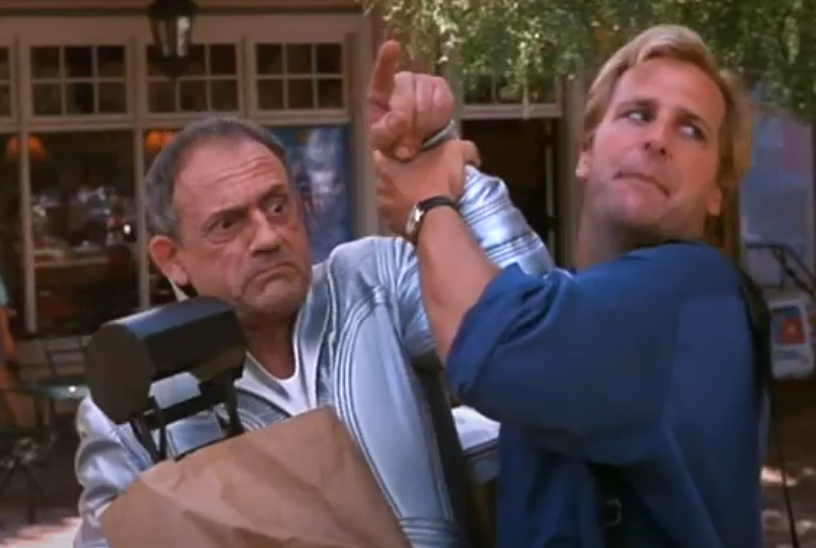 A screenshot of the movie My Favorite Martian