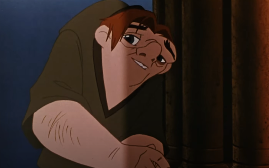 A screenshot of the movie The Hunchback Of Notre Dame