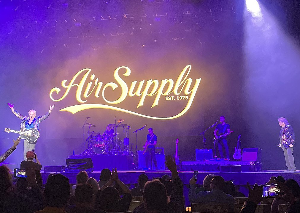 Air Supply On Stage, Hard Rock Casino Sacramento, January 20, 2023
