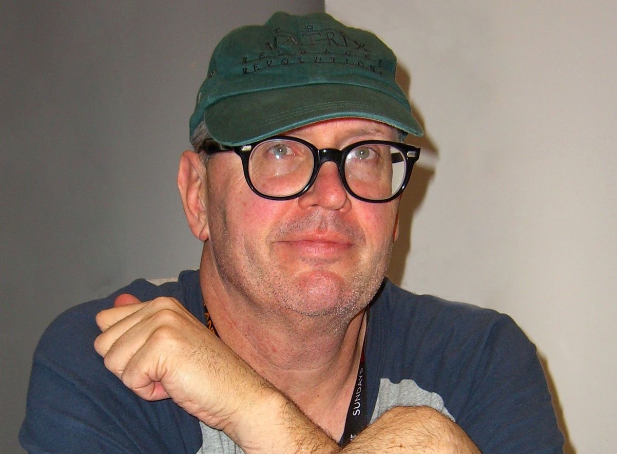 Portrait Photo of Comics creator Geof Darrow at the Midtown Comics booth