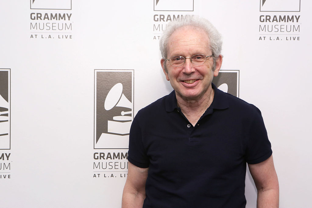 Writer Peter Guralnick wearing black t-shirt