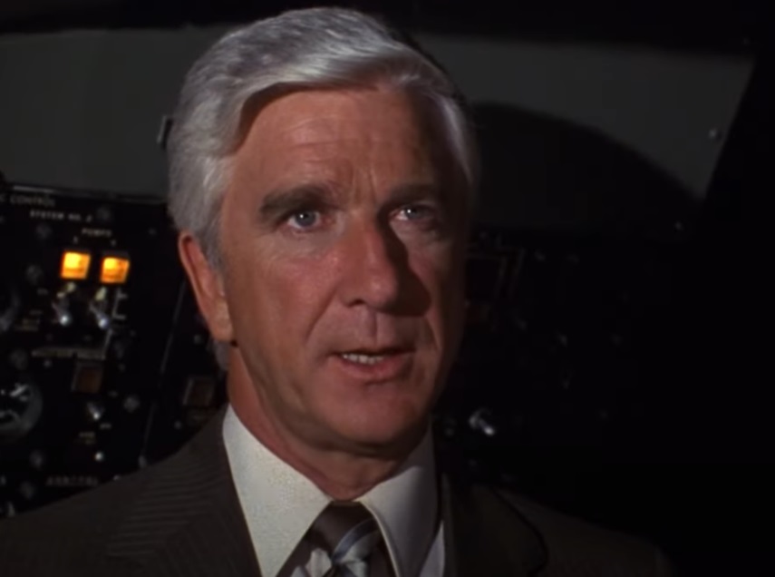 Screenshot from the movie Airplane! (1980)