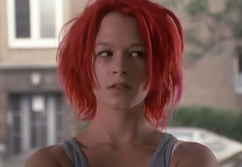 Screenshot from the movie Run Lola Run (1998)
