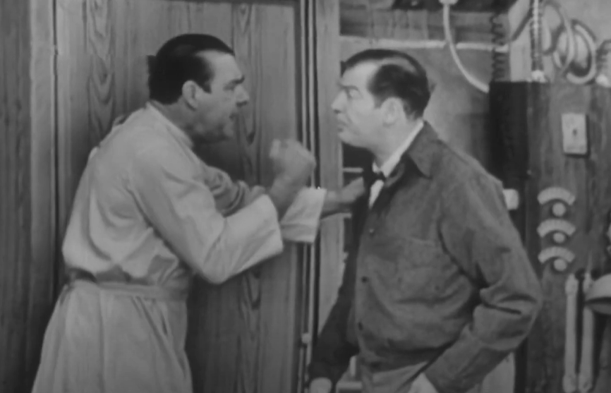 A screenshot of the TV show Texaco Star Theater