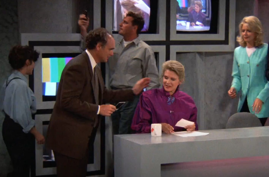 A screenshot of the TV show Murphy Brown