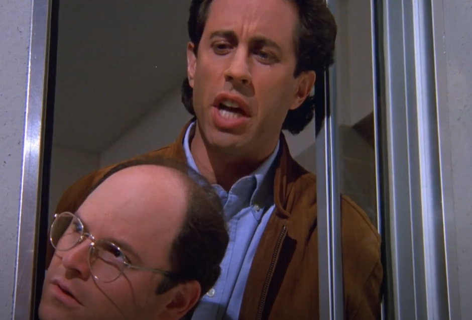 A screenshot of the TV show Seinfeld