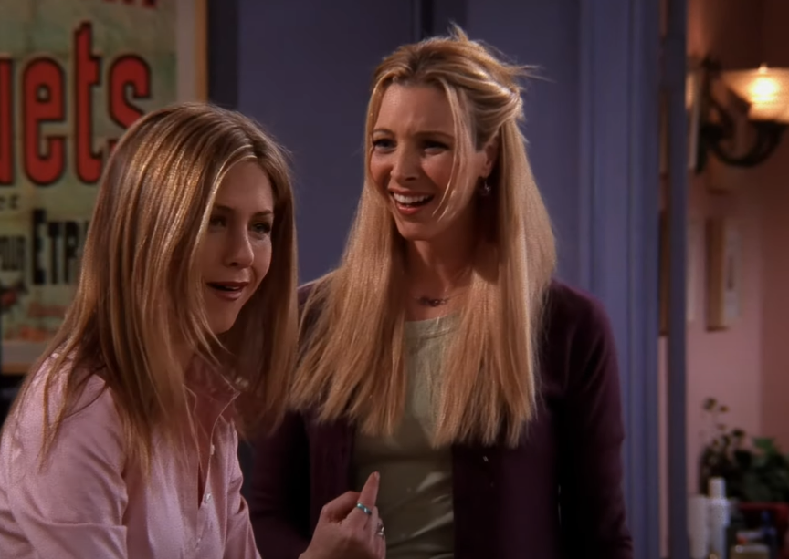 A screenshot of the TV show Friends