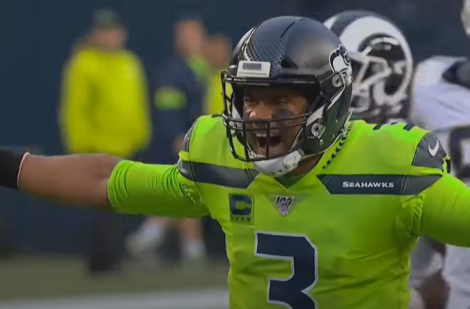 A screenshot of the TV show Sunday Night Football